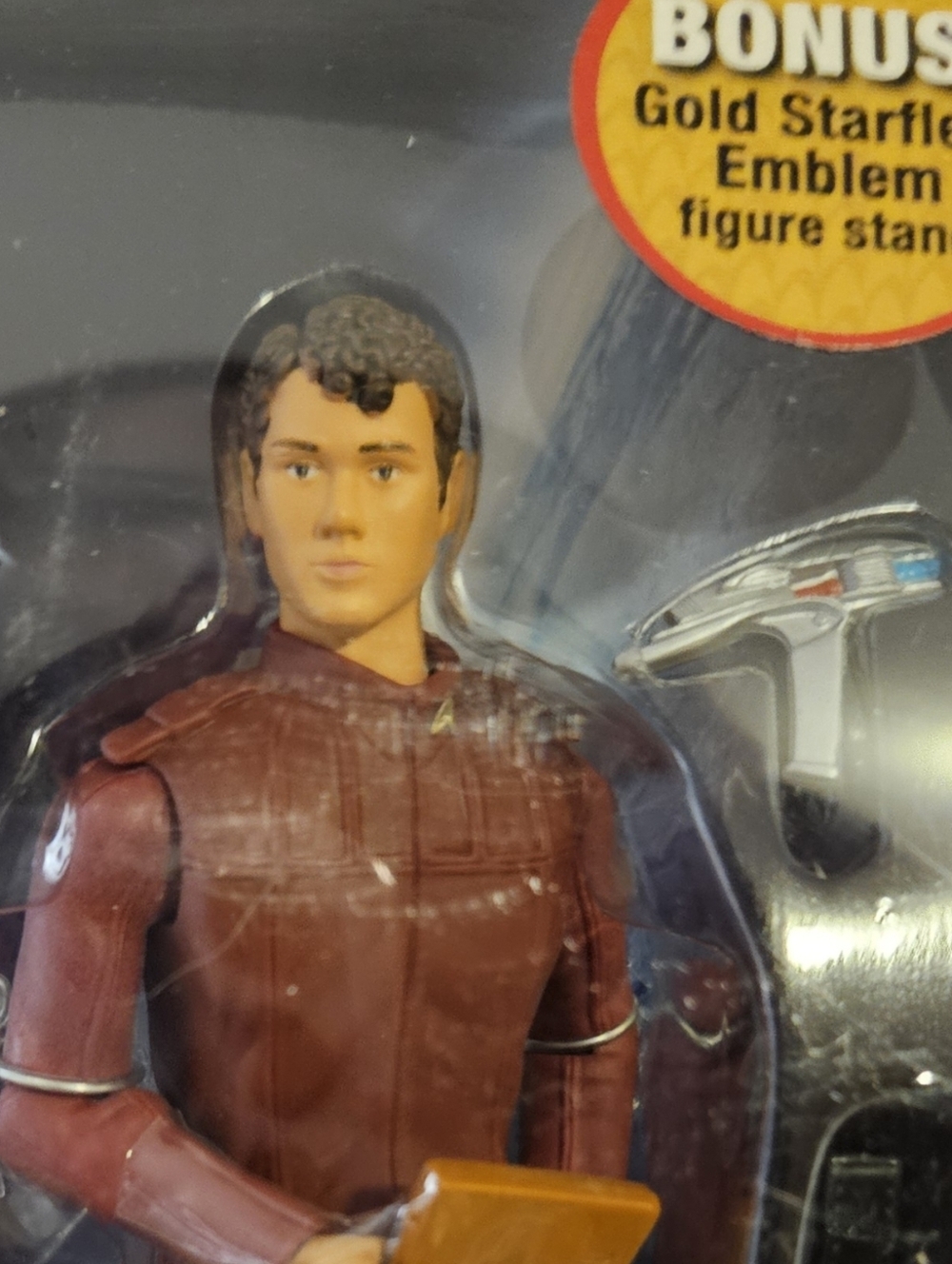 Star Trek 2009 Cadet Chekov Figure Warp Collection NIB Playmates - Picture 5 of 11